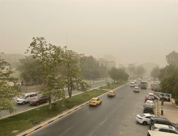 طقس العراق.. غبار وانخفاض في درجات الحرارة