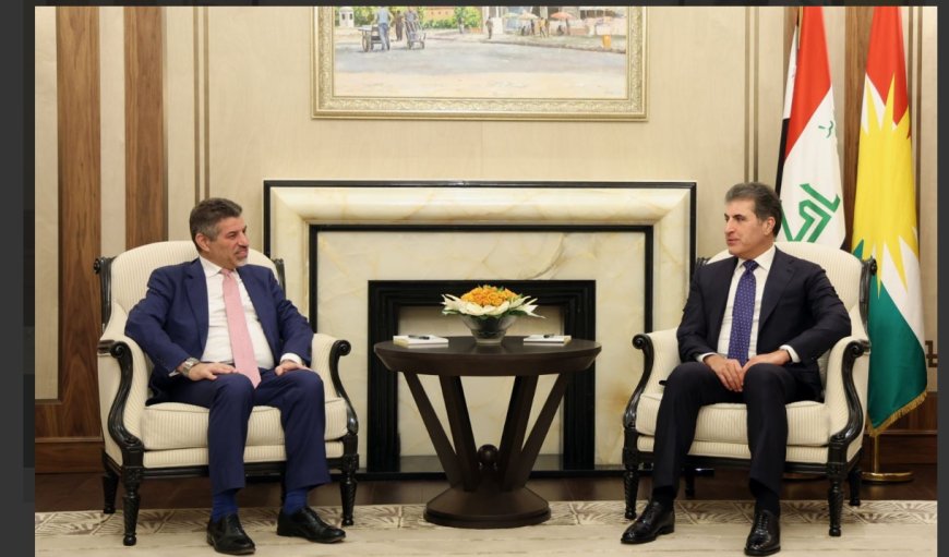 نيجيرفان بارزاني والقائم بالأعمال الأميركي يؤكدان أهمية حل المشاكل بين بغداد وأربيل بالحوار