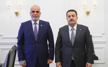 السوداني يتسلم من الجبوري ملفاً متكاملاً بشأن اراضي محيط شرق الموصل