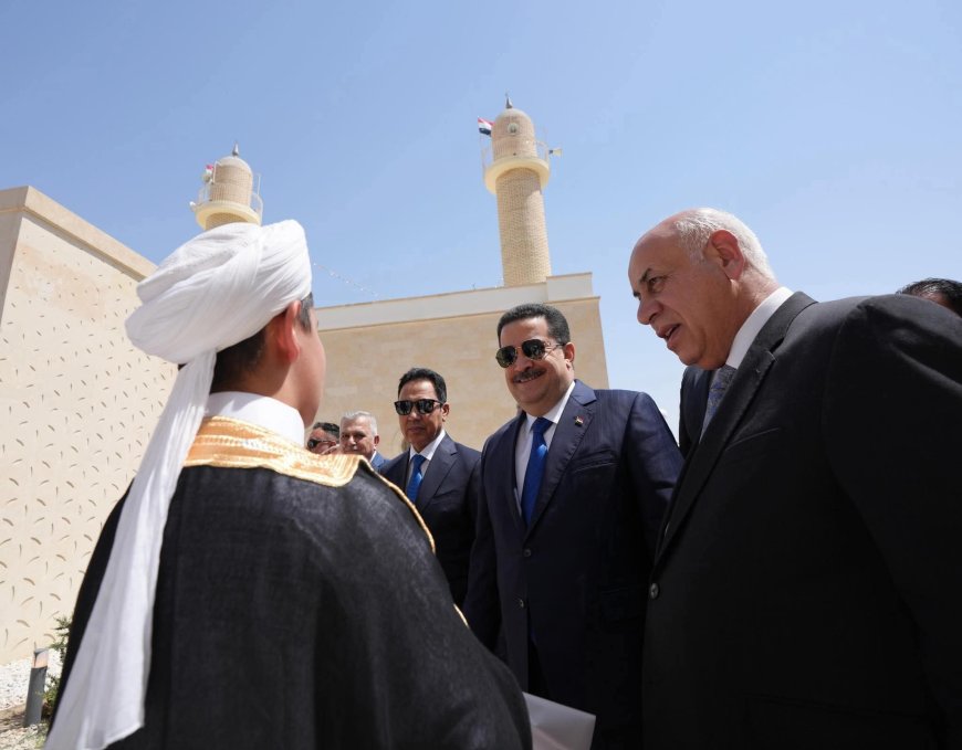 السوداني يفتتح الجامع النوري ومنارته الحدباء بعد إعادة إعمارهما