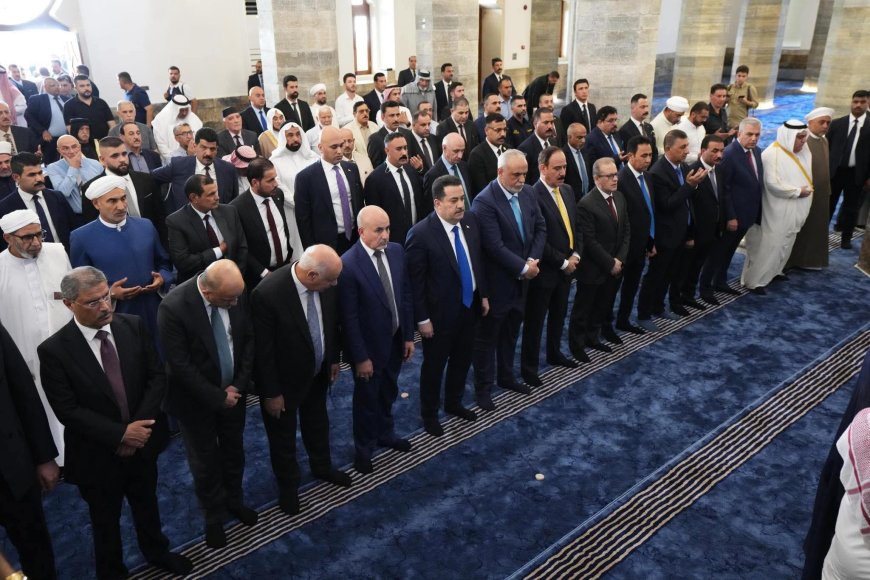 السوداني يفتتح الجامع النوري ومنارته الحدباء بعد إعادة إعمارهما