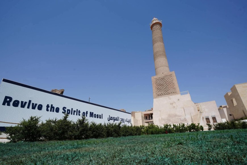 السوداني يفتتح الجامع النوري ومنارته الحدباء بعد إعادة إعمارهما