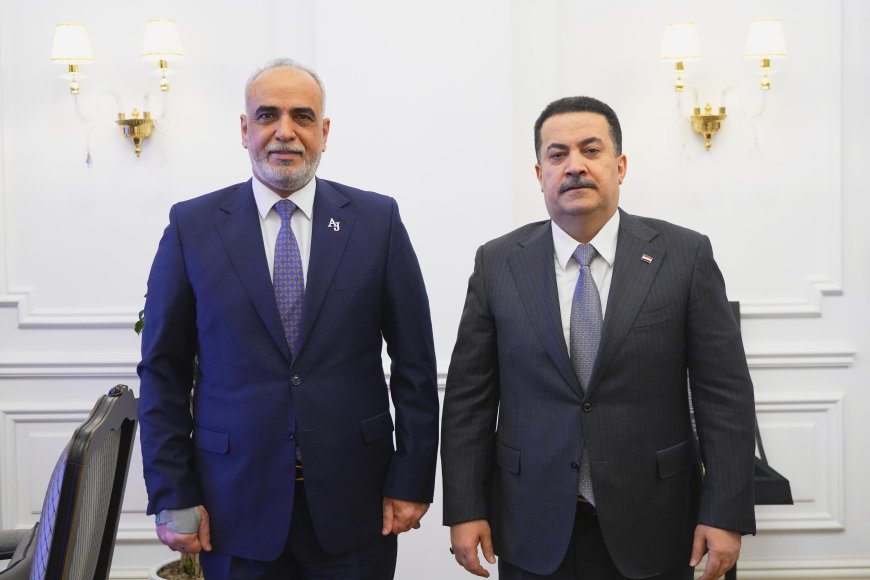 السوداني يتسلم من الجبوري ملفاً متكاملاً بشأن اراضي محيط شرق الموصل