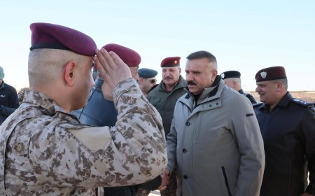 بعد نينوى.. الشمري يصل عين الأسد على رأس وفد أمني