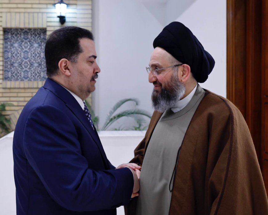 السوداني و الحكيم يؤكدان ضرورة وحدة الإطار التنسيقي