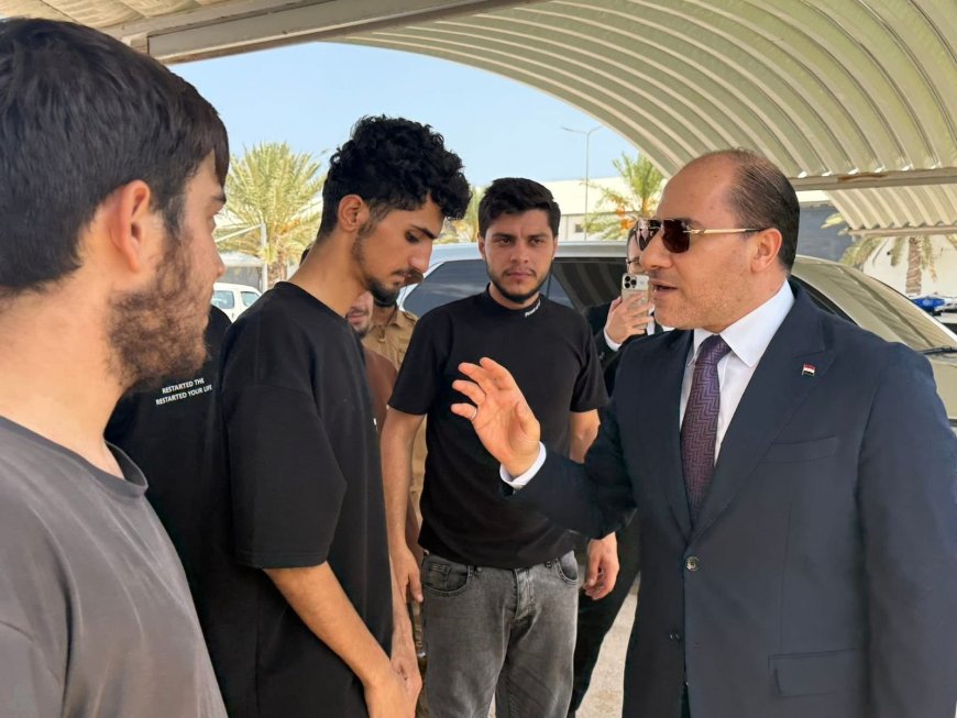 العراق: إعادة 97 مهاجراً عراقياً ضمن الوجبة الثانية من ليبيا إلى أربيل