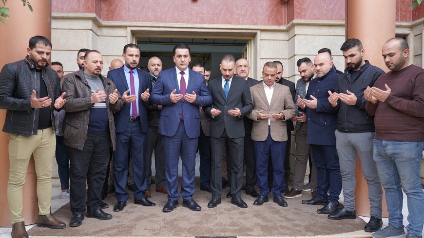 الهاشمي يباشر مهامه الوظيفية قائممقام لقضاء الموصل مركز محافظة نينوى