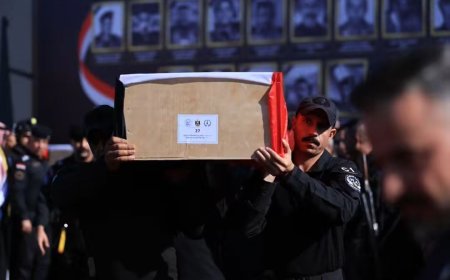نينوى تستعيد أبطالها: مراسم تشييع رسمية لـ 47 شهيداً من أبناء جنوب الموصل بعد المطابقة الوراثية