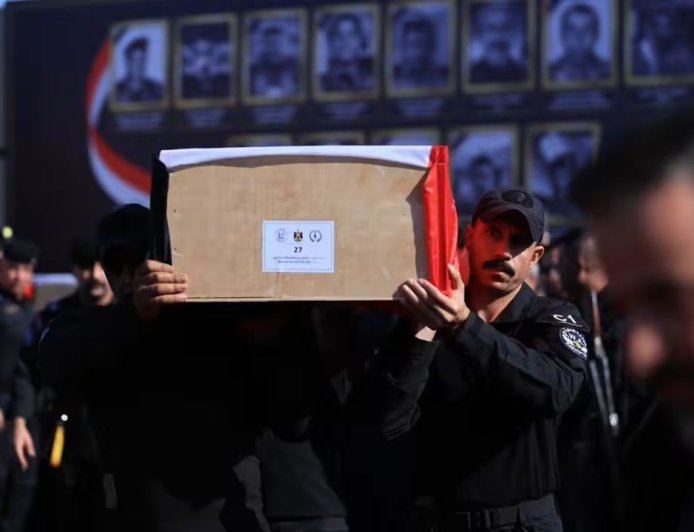 نينوى تستعيد أبطالها: مراسم تشييع رسمية لـ 47 شهيداً من أبناء جنوب الموصل بعد المطابقة الوراثية